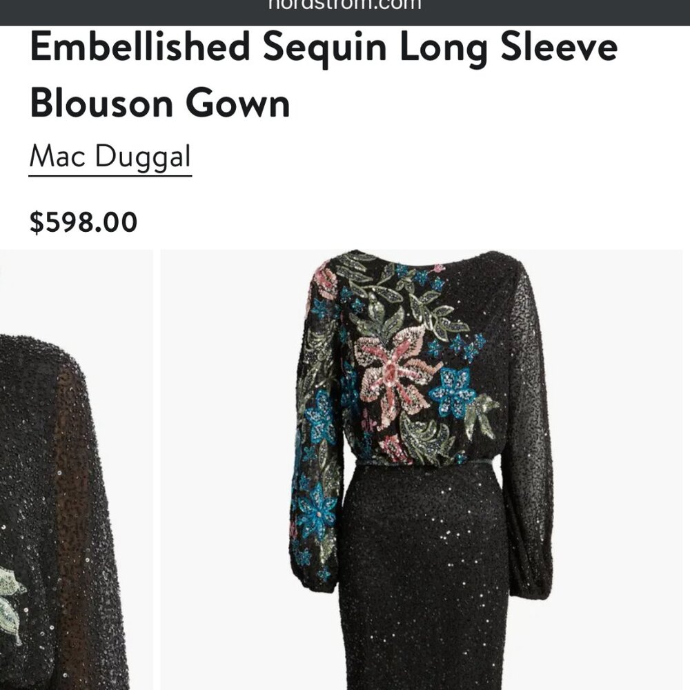New Year's Eve/Holiday/Mother of the Bride Gown